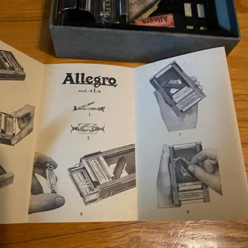 Vintage Razorblade sharpener Allegro Mod L - Picture 4 of 5